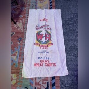 Vintage Wall-Rogalsky Milling Flour Sack